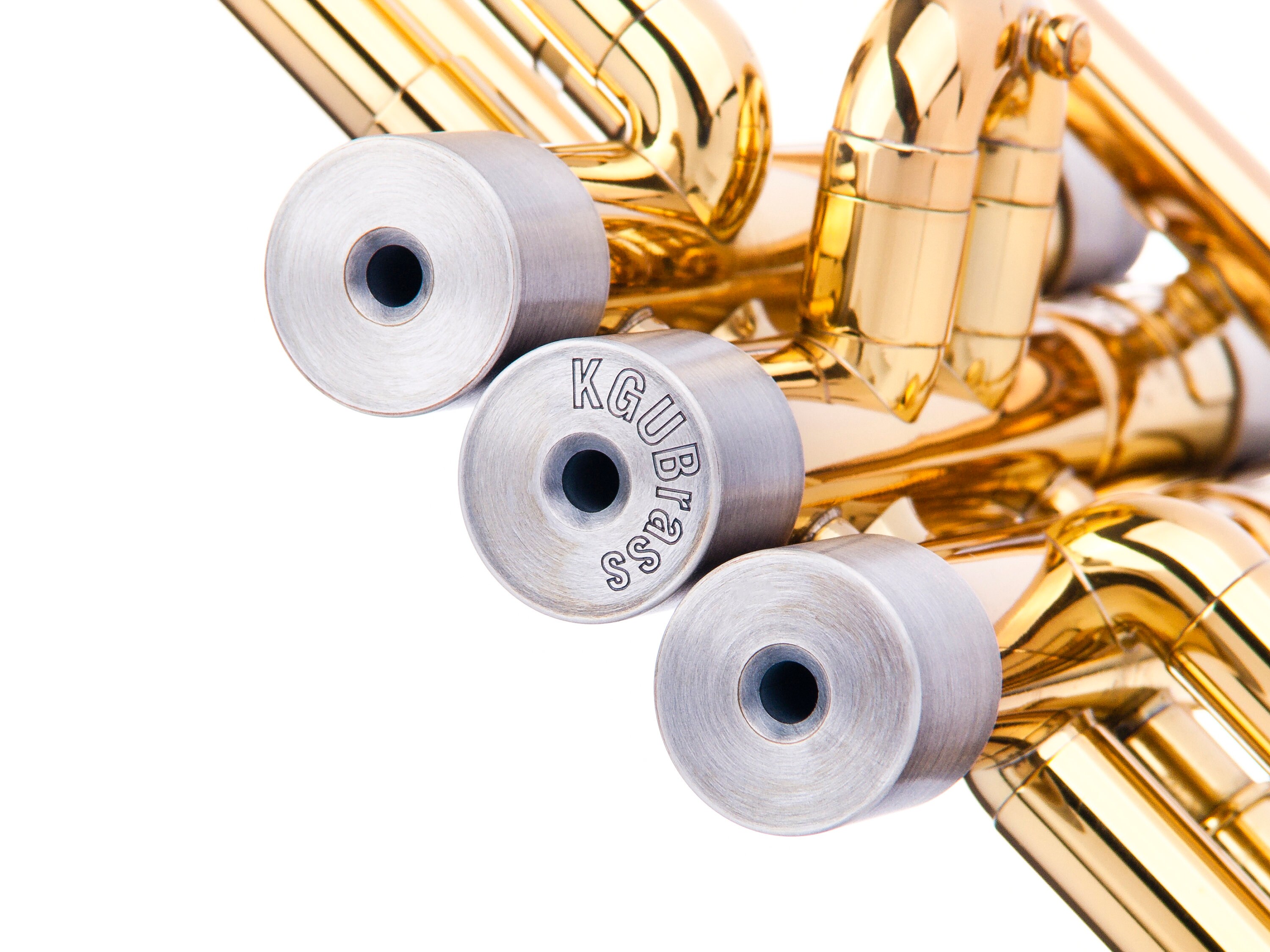 HEAVY Trumpet Trim Kit. 998 Brushed Silver Plated. Kgumusic