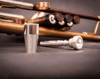 Trumpet Mouthpiece Booster. KGUBrass. CLASSIC 998Silver Plated Color. Personalized