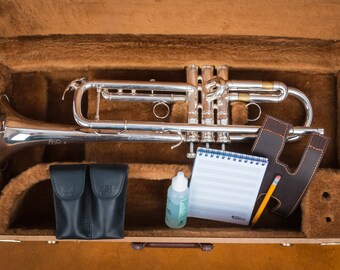 トランペットマウスピースポーチ KGUBrass ダブルハンドメイド