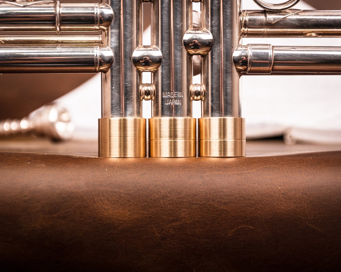 Yamaha Trumpet MODULE Bottom Valve Caps. Raw Brass. Kgubrass Etsy UK