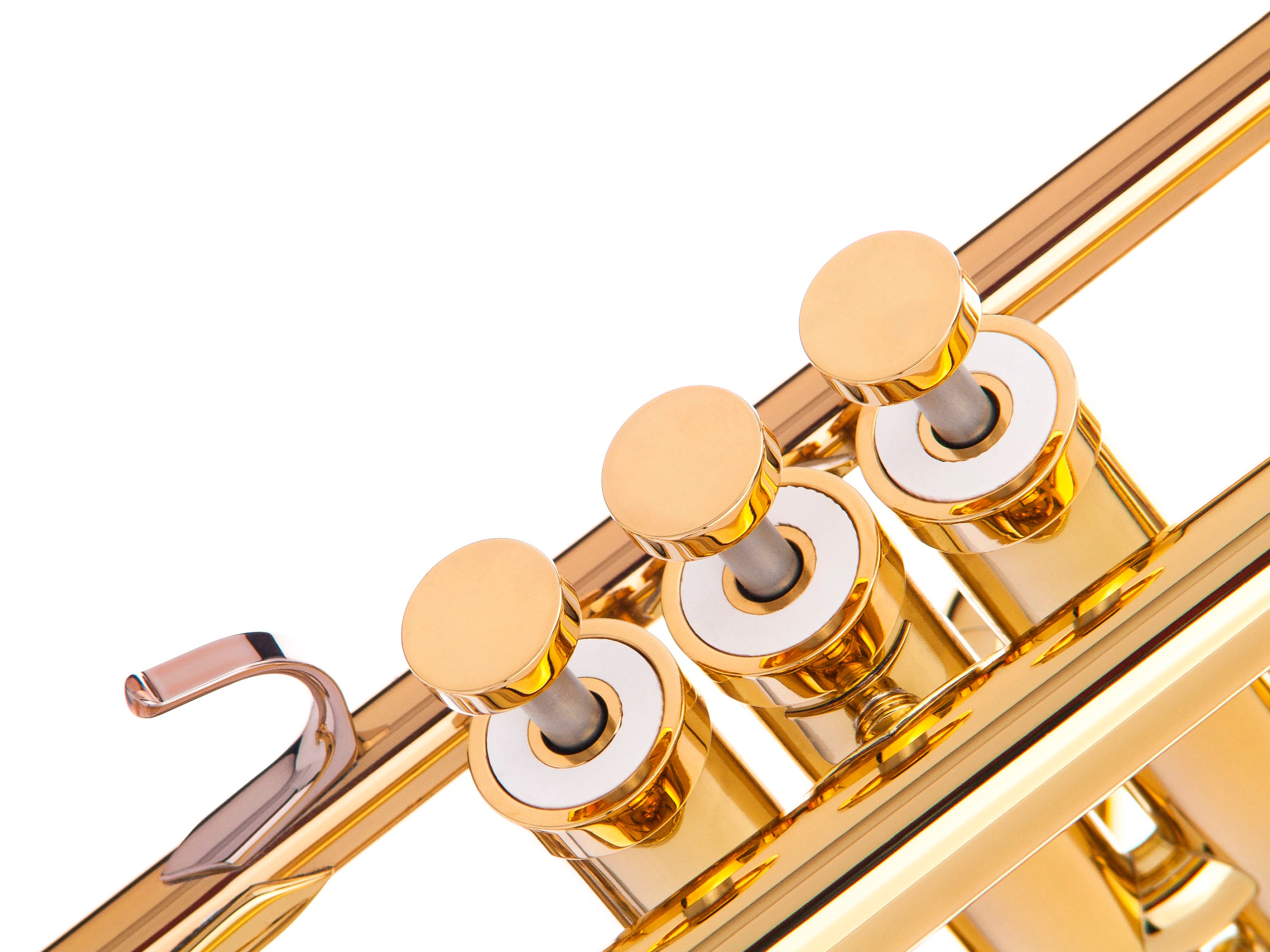 Bach Trumpet LIGHT Trim Kit: 24K Gold Plated for Stradivarius, New