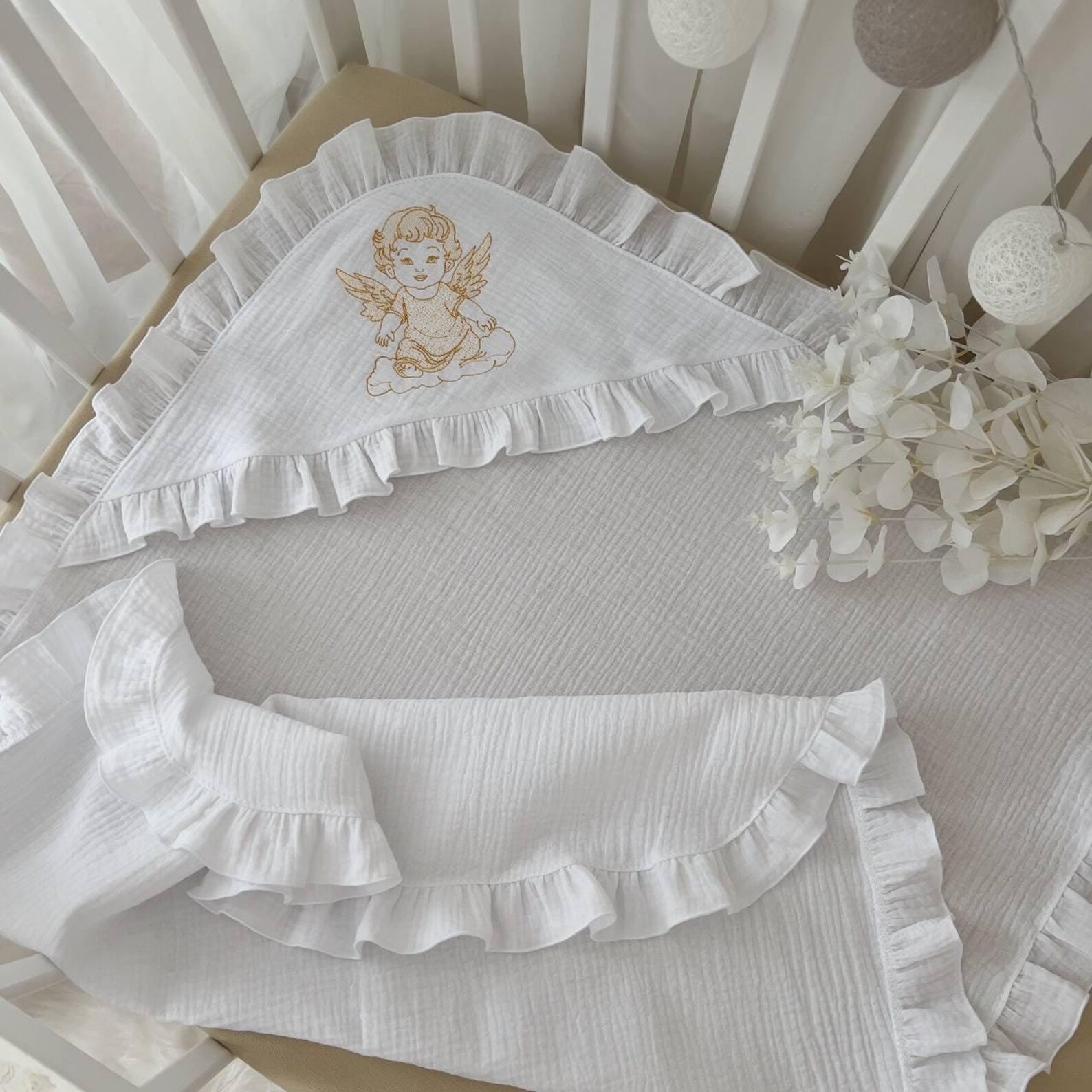Child of God Baby Muslin Blanket main image 1