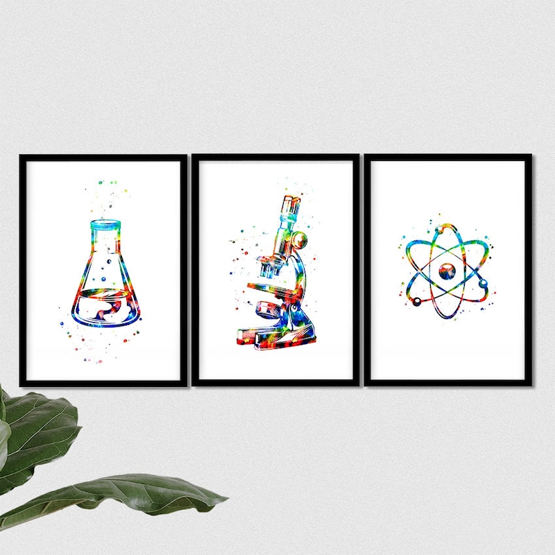 Science Wall Art - Etsy
