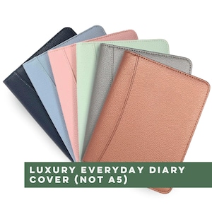 Boxclever Presse | Luxuriöses Tagebuch-Cover | Tagebuchhülle für Deine Taschengröße Tagebuch | Luxus Tagebuch Cover aus veganem Leder