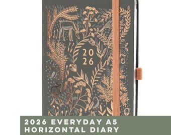 Boxclever Press | Everyday A5 Diary 2026 | Weekly Planner with Note Pages