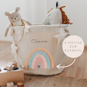 Personalized Toy Storage Basket | Order in the children's room | Baby gift | Birth gift | Children's room decoration