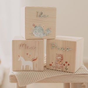 Personalized money box with name for children as a birth gift, as a money gift for a christening or birthday