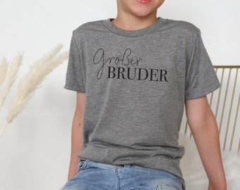 T-Shirt "Big Brother" for children & siblings | Sibling Shirts | Big Brother Shirt | Announce Pregnancy | Tales of Marley