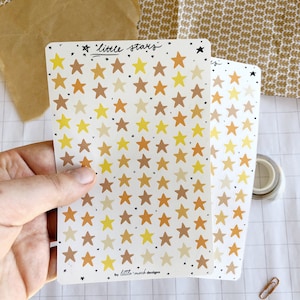 A skyfull of Little stars - sticker sheet