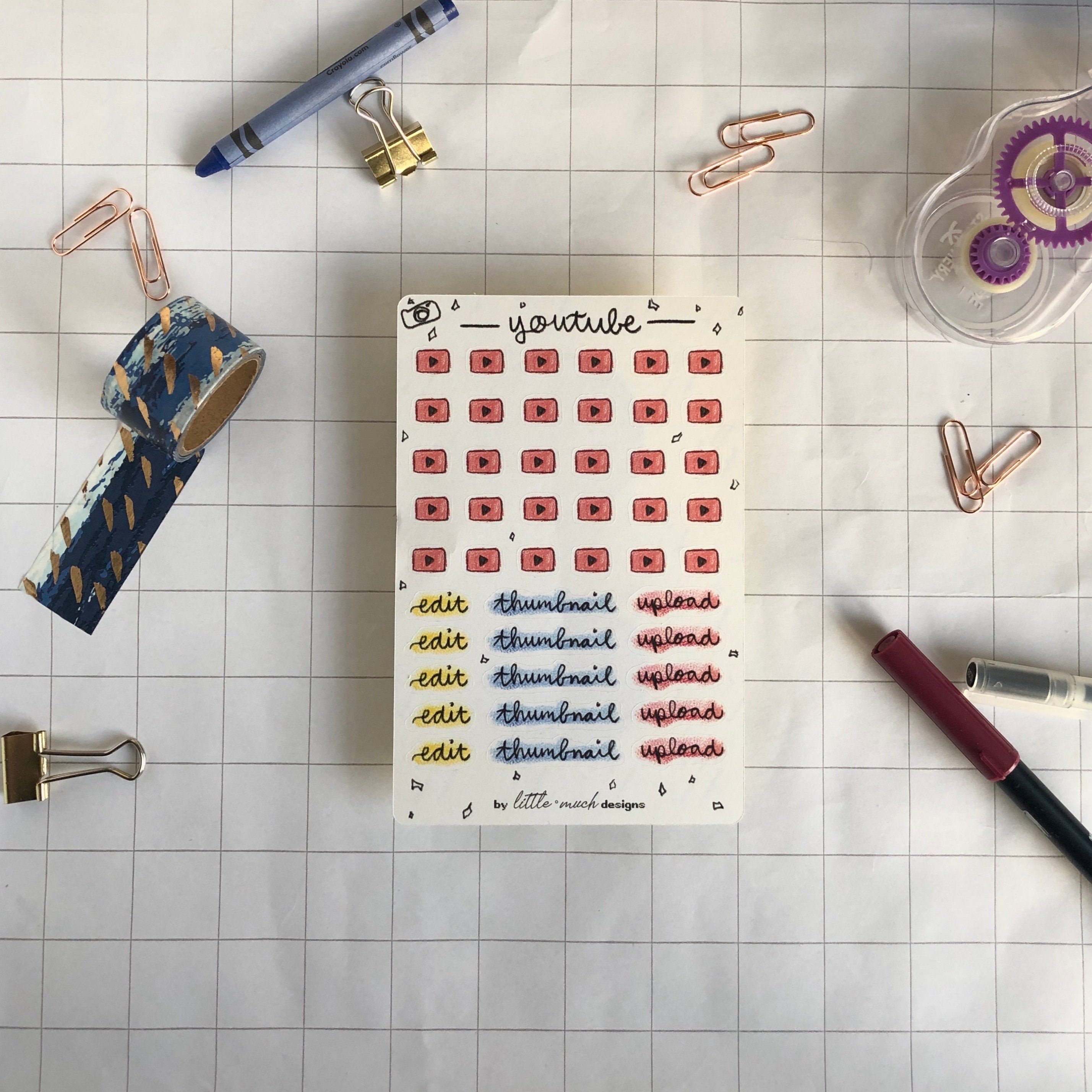 Geometric Shape Stickers