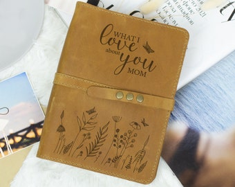 Mutter der Braut Geschenk von Tochter Mutter Geburtstagsgeschenk Was ich an Ihnen Liebe Mama Leder Journal Hochzeitsgeschenk für Mama 70.Geburtstagsgeschenk