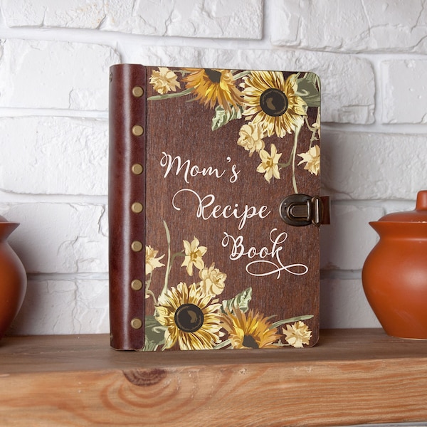 Blank Recipe Book Etsy