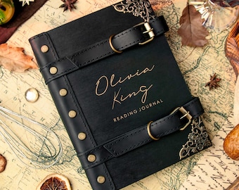 Aesthetic reading journal for women: Personalized book lover gift for Christmas or Birthday