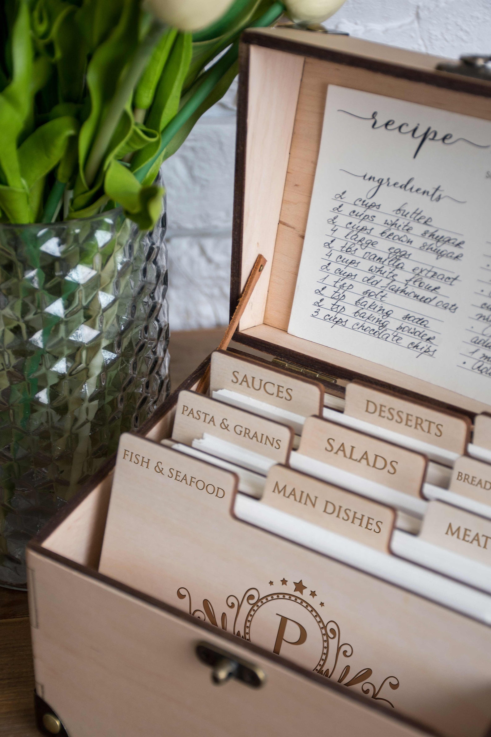 Personalized Wedding Recipe Box Bridal Shower Gift for Couple Etsy