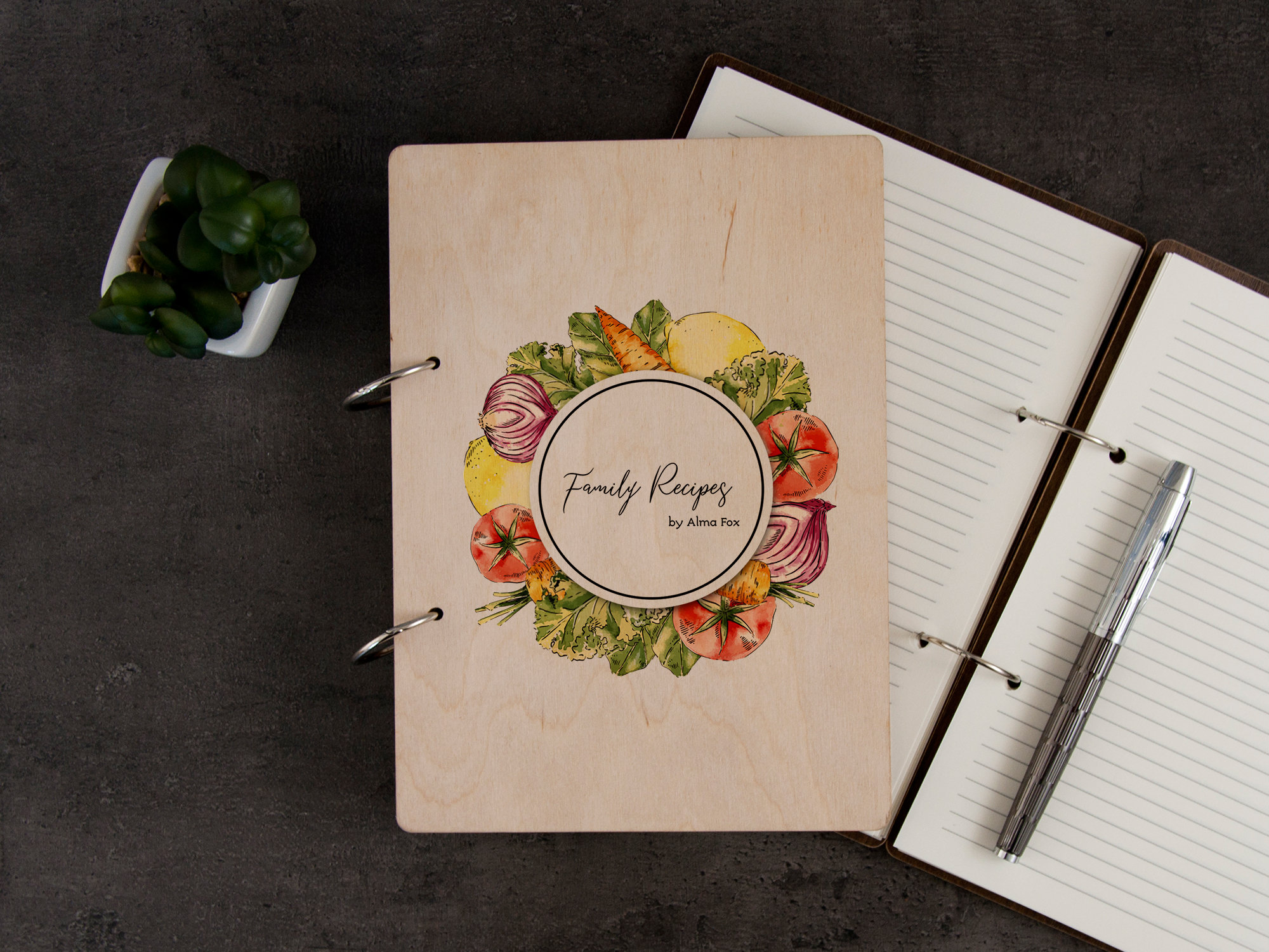 Family Recipe Book Daughter Gift from Mom Personalized Recipe Etsy