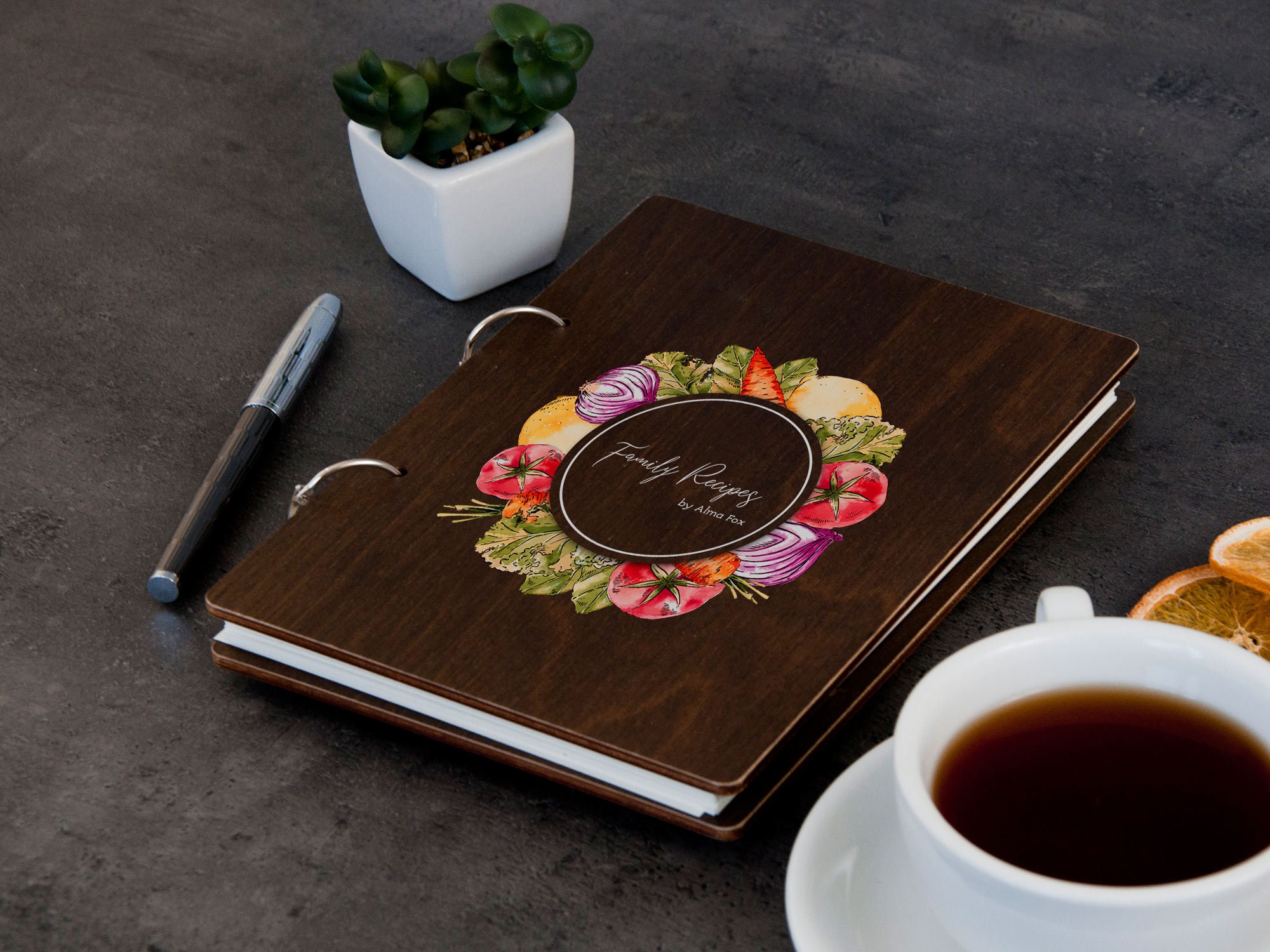 Family Recipe Book Daughter Gift from Mom Personalized Recipe Etsy