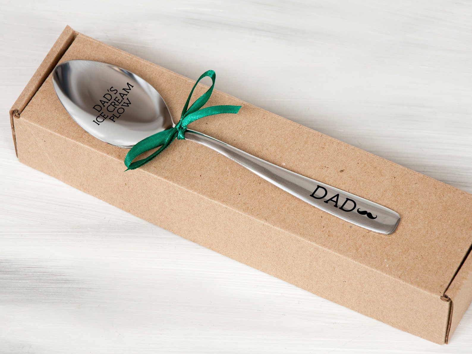 Gift for Dad Ice Cream Spoon Christmas Gift Personalized