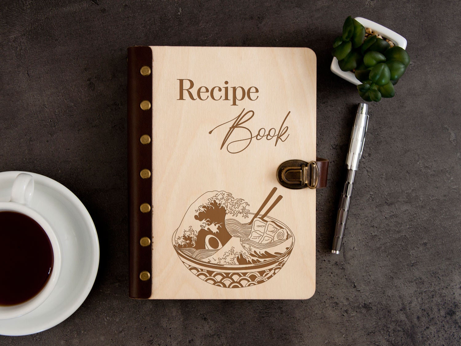 Blank Recipe Book Binder A5 Recipe Journal Fathers Day Gift Etsy