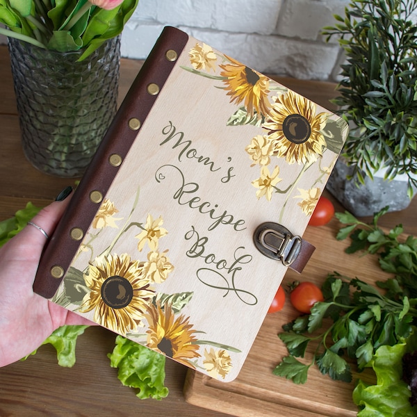 Blank Recipe Book Etsy