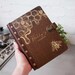 Custom Recipe Book Honeycomb Wooden Recipe Journal Christmas Gift Personalized Cookbook Blank Recipe Binder Bumble Bee New Home Gift for Her 