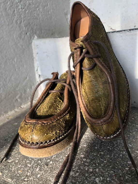Leather handmade Oxford women’s shoes/women’s brog