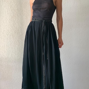 Antique handmade silk skirt
