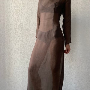 1990s vintage handmade minimal dress