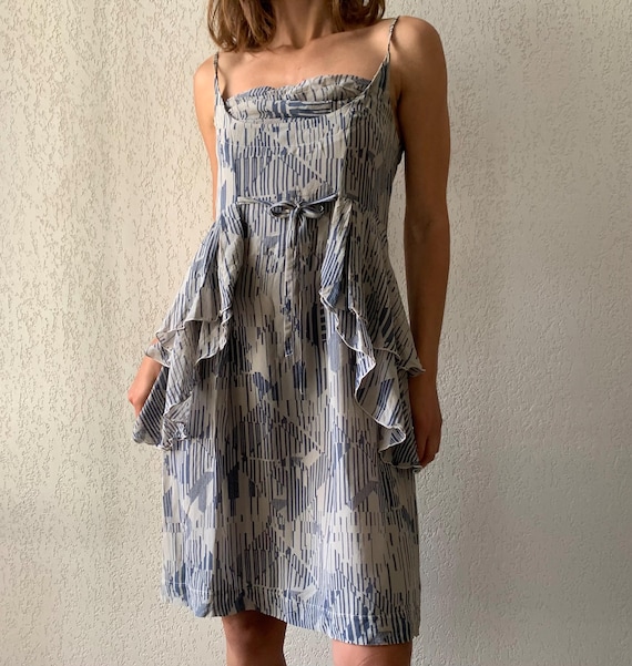2000s silk dress 2000s Silk Slip Dress by Transit