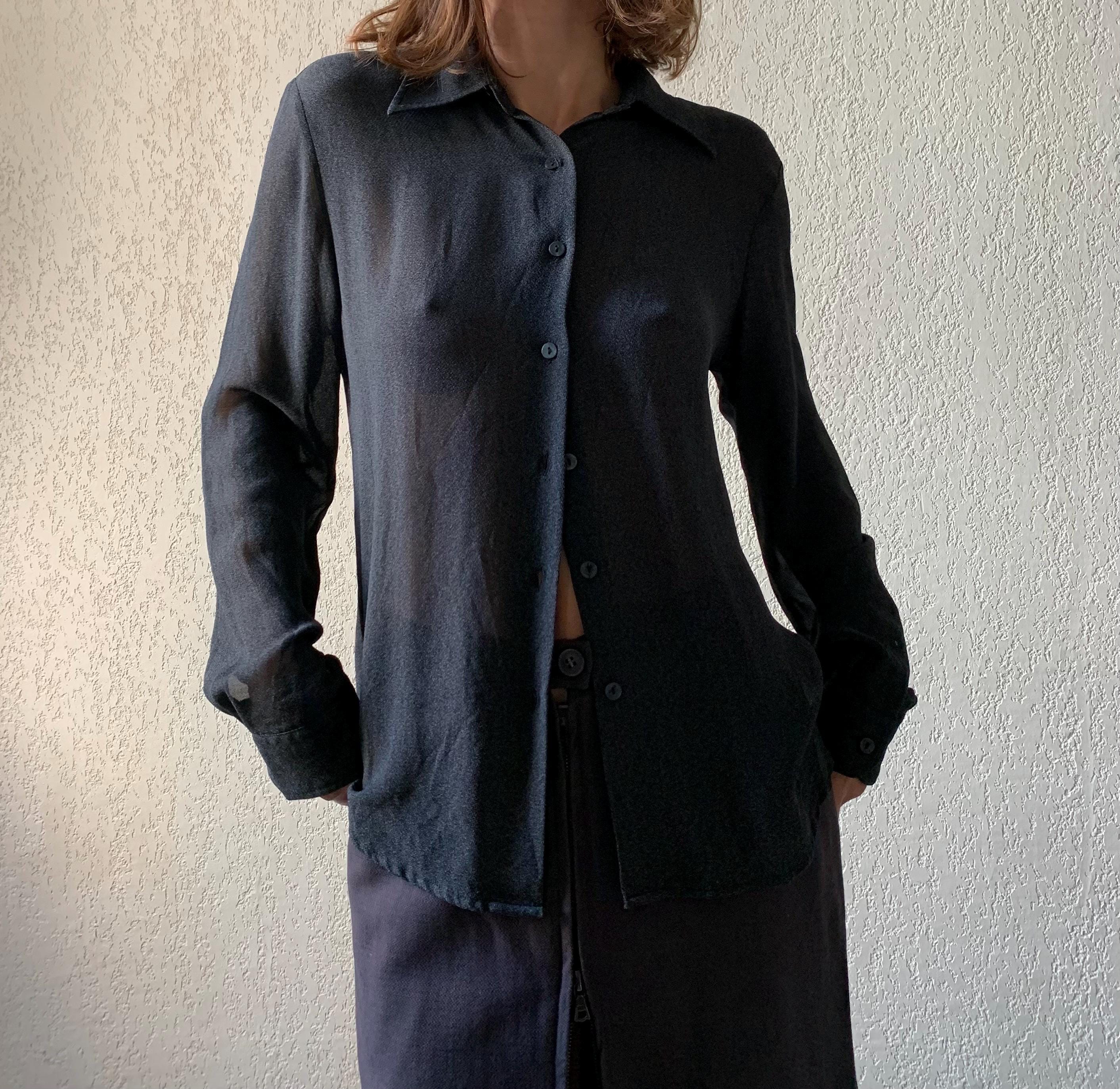 1990s See Through Shirt Made in Italy - Etsy