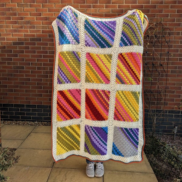 Crochet Temperature Blanket Etsy UK