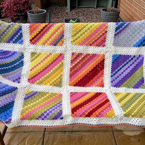 PATTERN: C2c Squares, Crochet Temperature Blanket PDF Pattern image 4