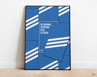 adidas originals wall art