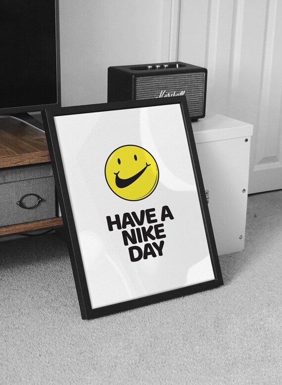have a nike day poster