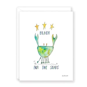Beach for the Stars Greeting Card