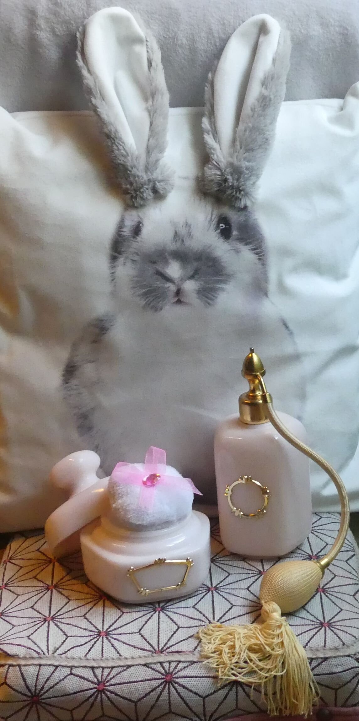 Marcel Franck Vaporisateur et Poudrier Boite à Poudre