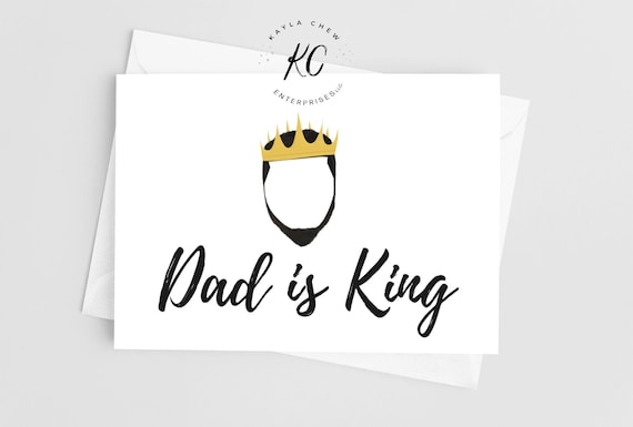 Father's Day Printables Printable Card Dad Printable - Etsy