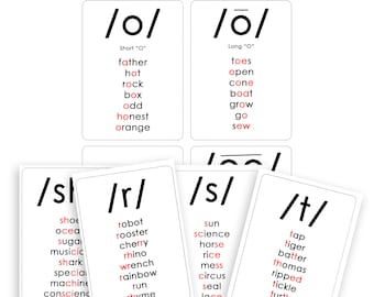 44 Phonemes Flashcards – Printable Letter Sounds (PDF)