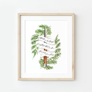 The Last of Us Watercolor Art, The Last of Us Print, Gaming Art, Gamer Art, Watercolor, Artwork, TLOU, TLOUII Art, Fan Art, Ellie and Joel