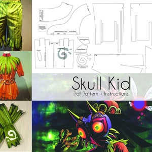 Skull Kid Cosplay Pattern