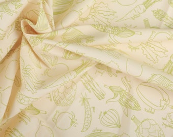 Garden quilt cotton fabric, Dress Fabric by the yard, Art Gallery Premium Cotton, Garden light cotton Fabric.