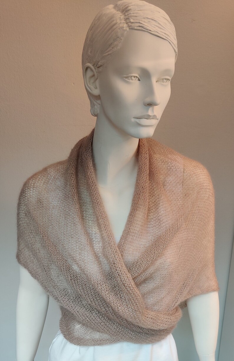 Triangle cloth beige