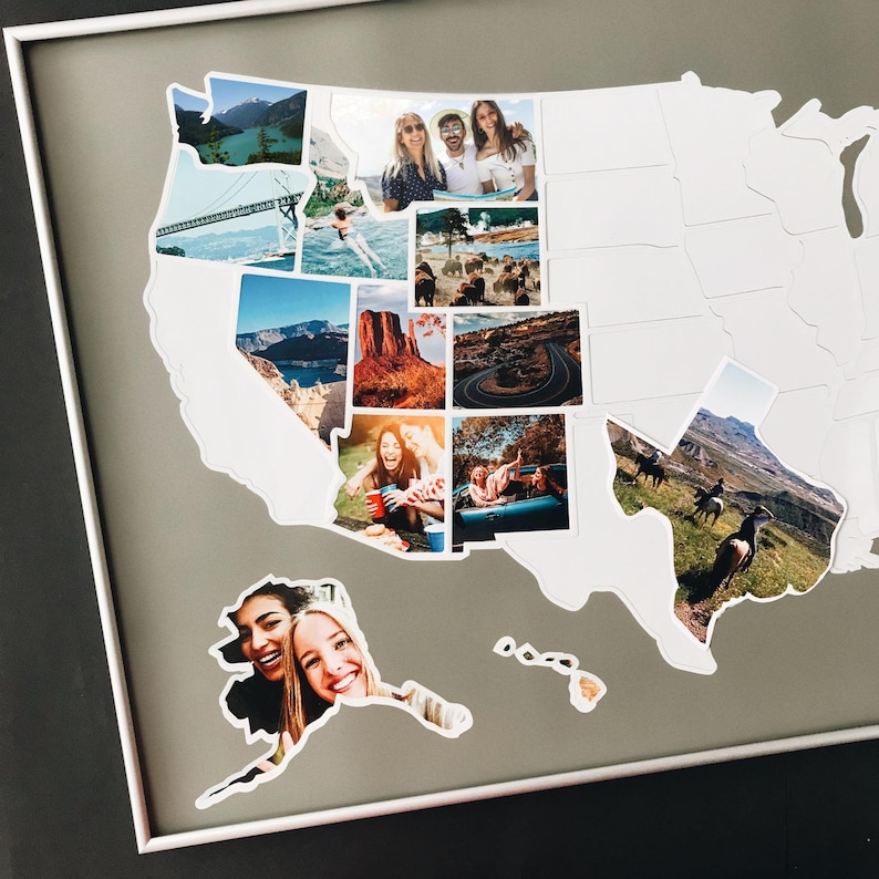 Etsy 50 States Map Photo Collage - Thumbnail 2