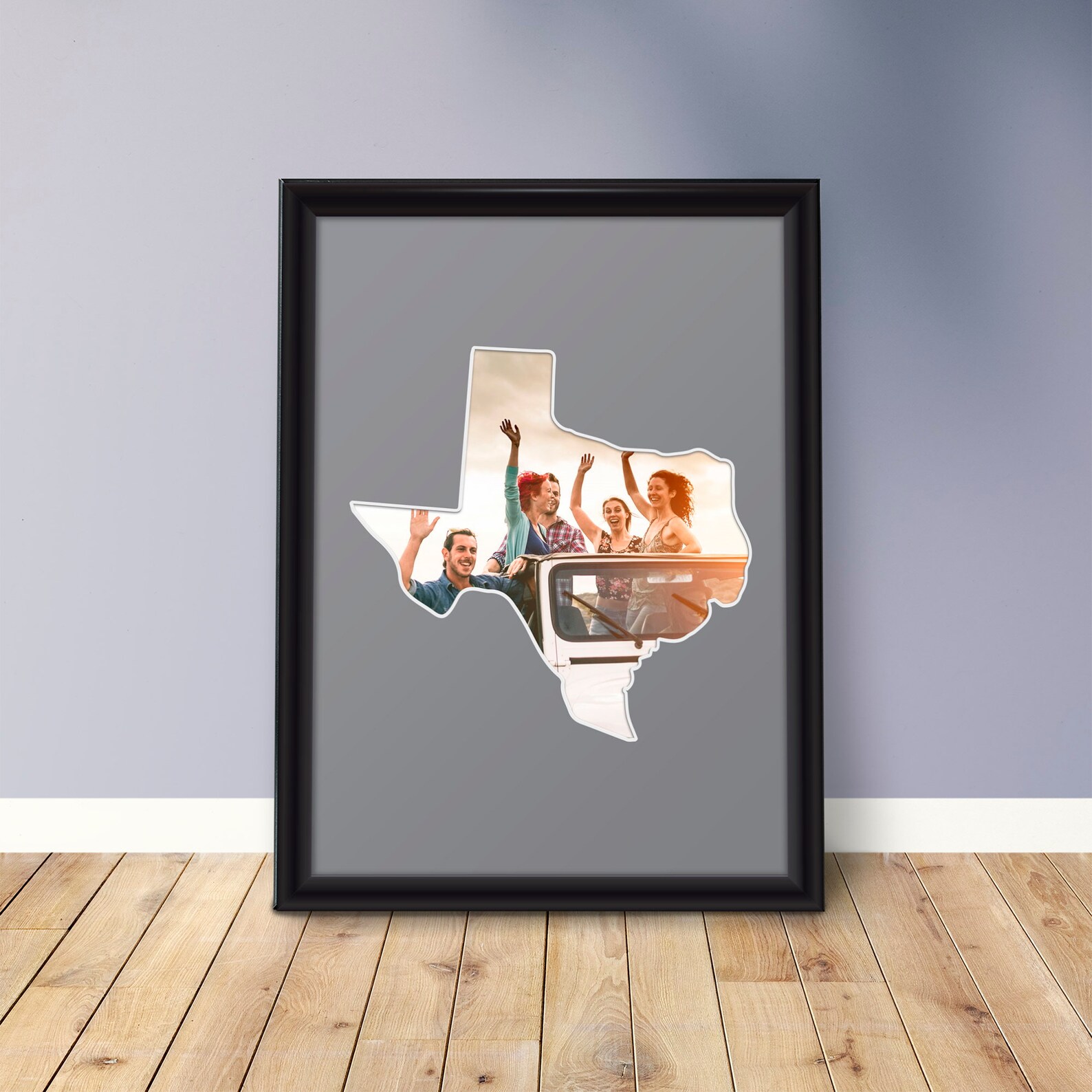 Texas Picture Frame 6x8 inches FREE SHIPPING Etsy