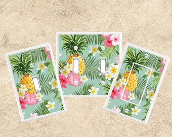 Floral Switch Plate Etsy