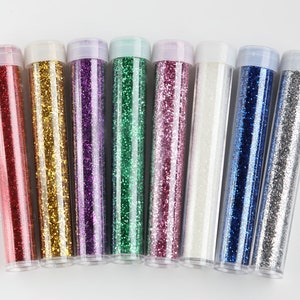 Glitterbuizen / Ideaal voor knutselen / Decoratie / Nail Art / Scrapbooking / Regenboog / Poster maken - Verschillende kleuren beschikbaar