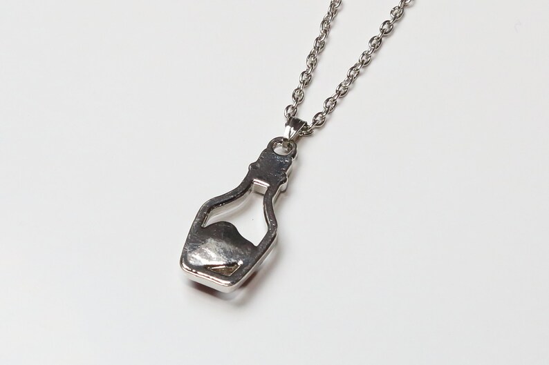 Love Silver Plated Crystal Heart Necklaces Wish Bottle Necklaces Bottle Pendant Love Silver Plated Crystal Heart Necklaces Wish Bottle Necklaces Bottle Pendant