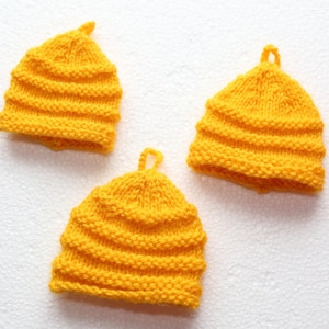 Funda para huevos con forma de colmena: juego de 3 en varios tamaños, tejida a mano
