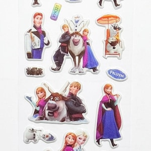 Cartoon Sticker Bogen / Puffy Aufkleber / Kinder Aufkleber / Bubble Aufkleber / Cartoon Aufkleber