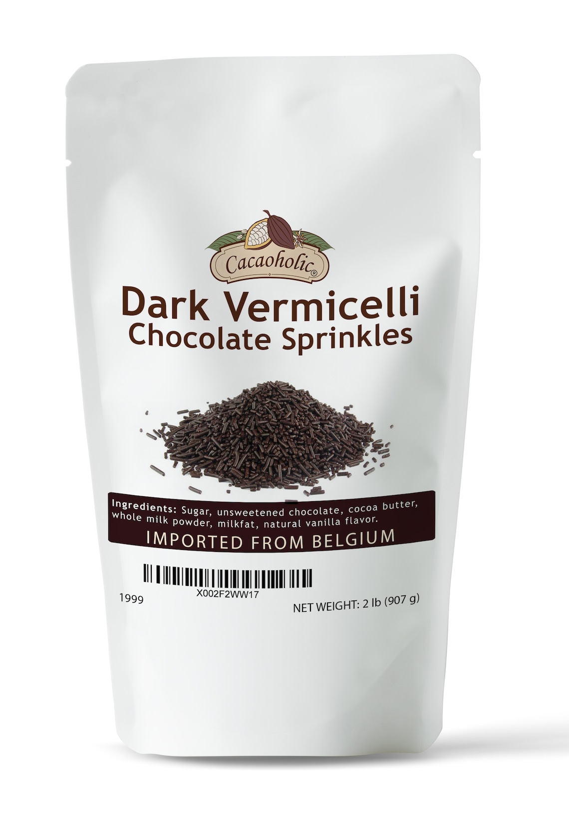 Dark Chocolate Vermicelli Dark Chocolate Sprinkles Etsy