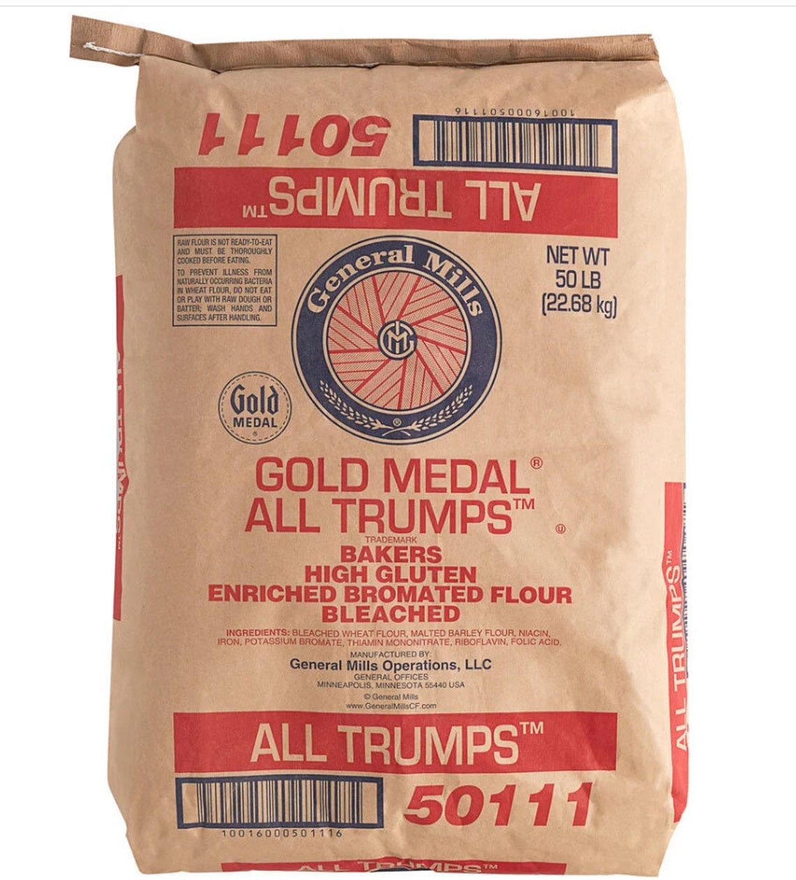 All Trumps High Gluten Flour by General Mills 50 lb Etsy